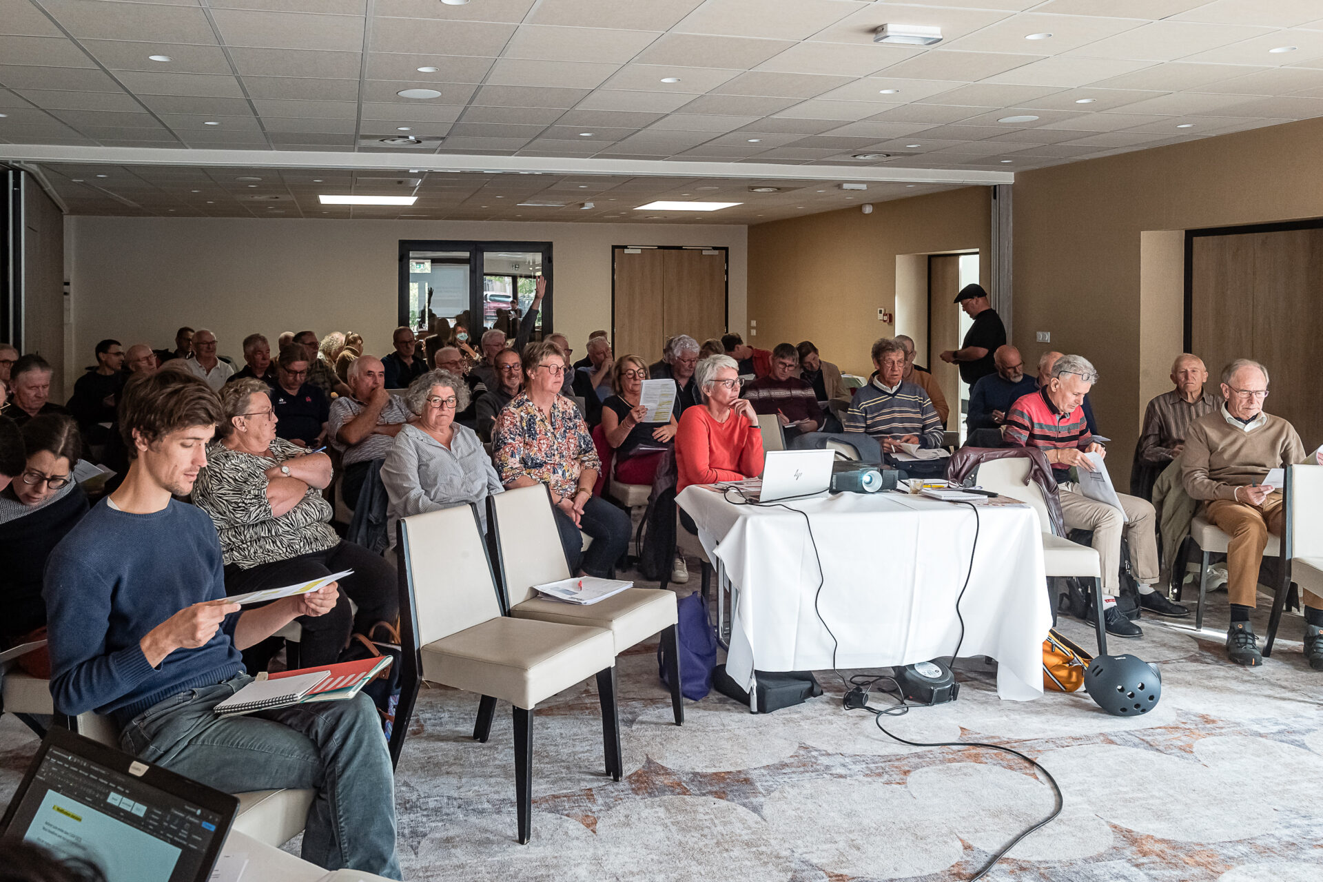 Assemblée générale de la MCRN 2023, mutuelle de cheminots. @Thierry Butzbach