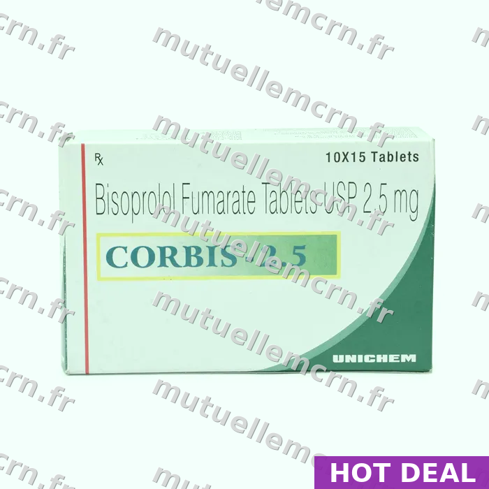 Acheter Zebeta 10mg sans ordonnance en France — Bisoprolol pas cher