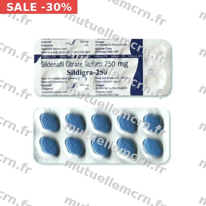 Commander Sildigra (Sildenafil) 120mg | Livraison rapide sans ordonnance